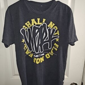 Vintage "Flag Nor Fail" WRK T-Shirt – Charcoal Gray, Size L (Gently Used)